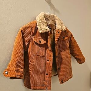 Urban Republic Boys Brown Corduroy Barn Jacket